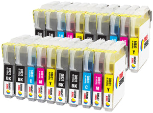 LC985 Compatible Ink Cartridges for Brother - Toner Experte