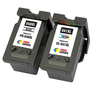 Compatible PG540 PG-540XL CL541 CL-541XL Premium Ink Cartridges for Canon Pixma - Toner Experte