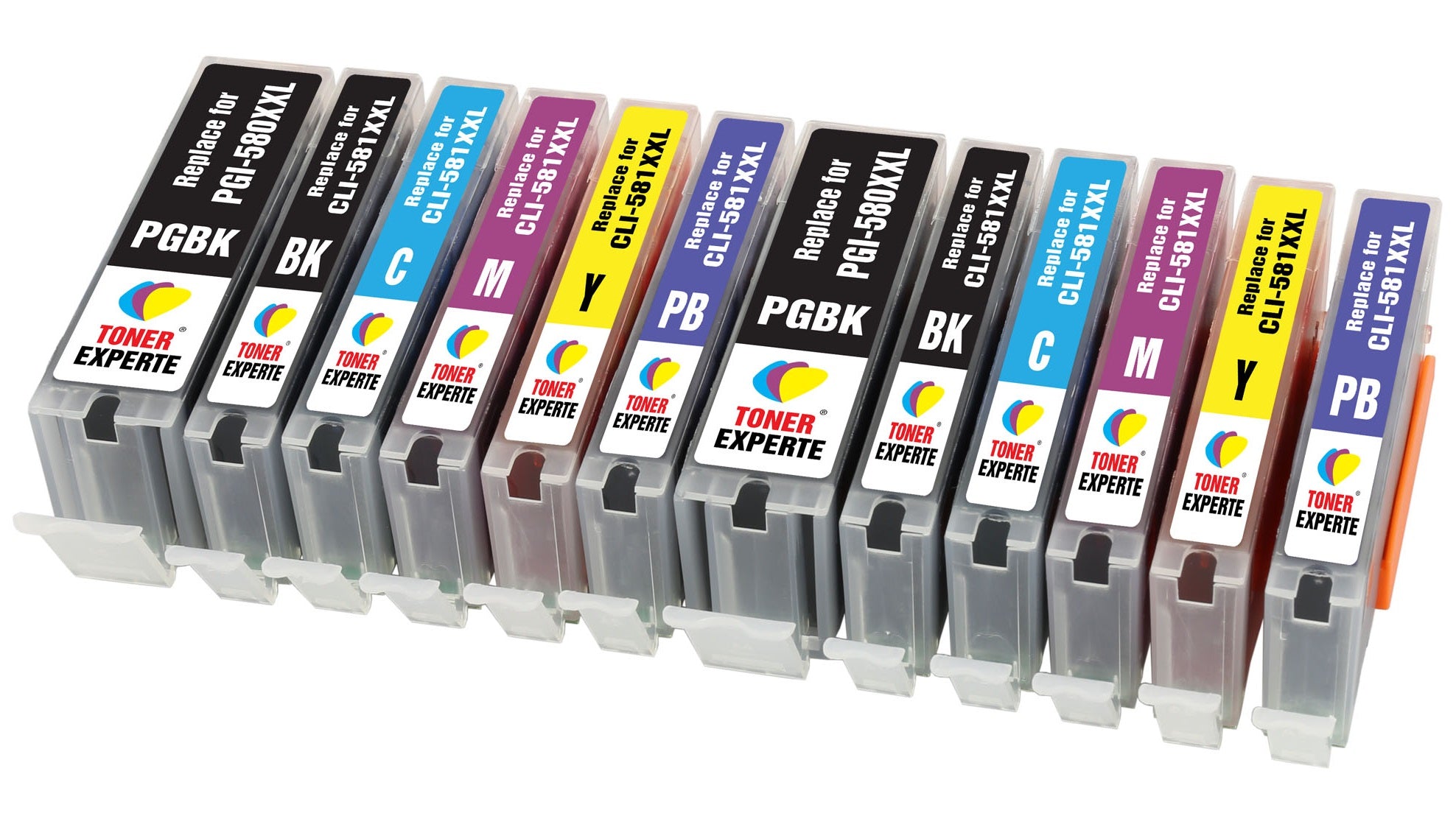 Compatible PGI-580XXL CLI-581XXL Ink Cartridges for Canon PIXMA - ink  cartridge - by Toner Experte