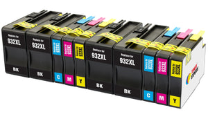 Compatible Ink Cartridges Replacement for HP 932 932XL 933 933XL - Toner Experte