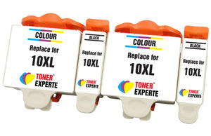 Compatible Ink Cartridges Replacement for Kodak 10XL (10B 10C) - Toner Experte