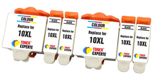 Compatible Ink Cartridges Replacement for Kodak 10XL (10B 10C) - Toner Experte