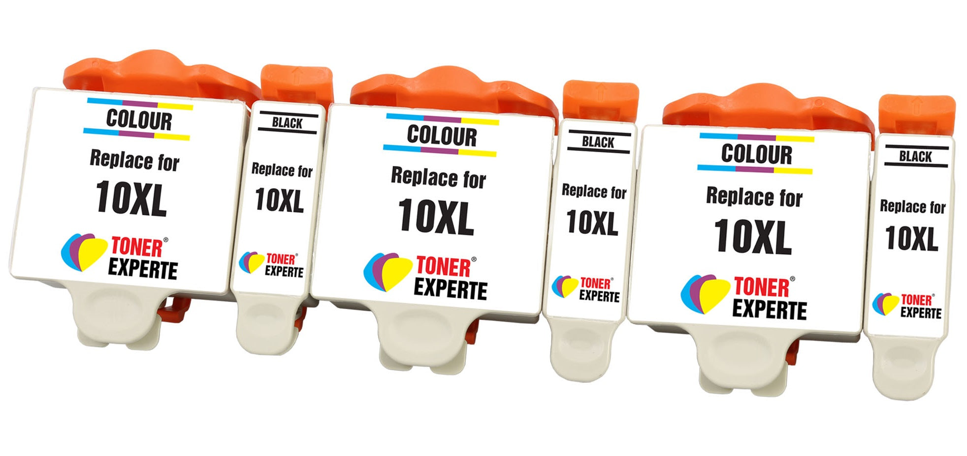 Compatible Ink Cartridges Replacement for Kodak 10XL (10B 10C) - Toner Experte